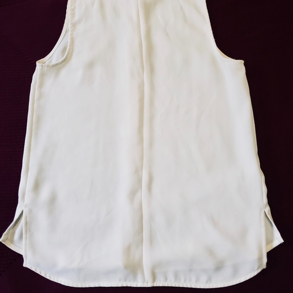 Ann Taylor White Dressy Tank - Picture 10 of 10